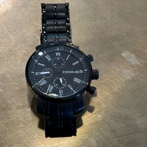 Fossil
Black/Steel Ø42 mm